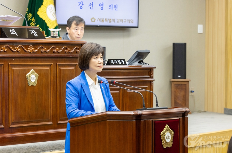 강선영 강서구의원 “전기차·충전시설 화재 예방에 지자체가 나서야” 