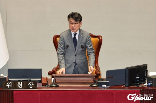 진성준 예결위원장, 추경안 처리…“중동발 비상사태 충격 최소화”