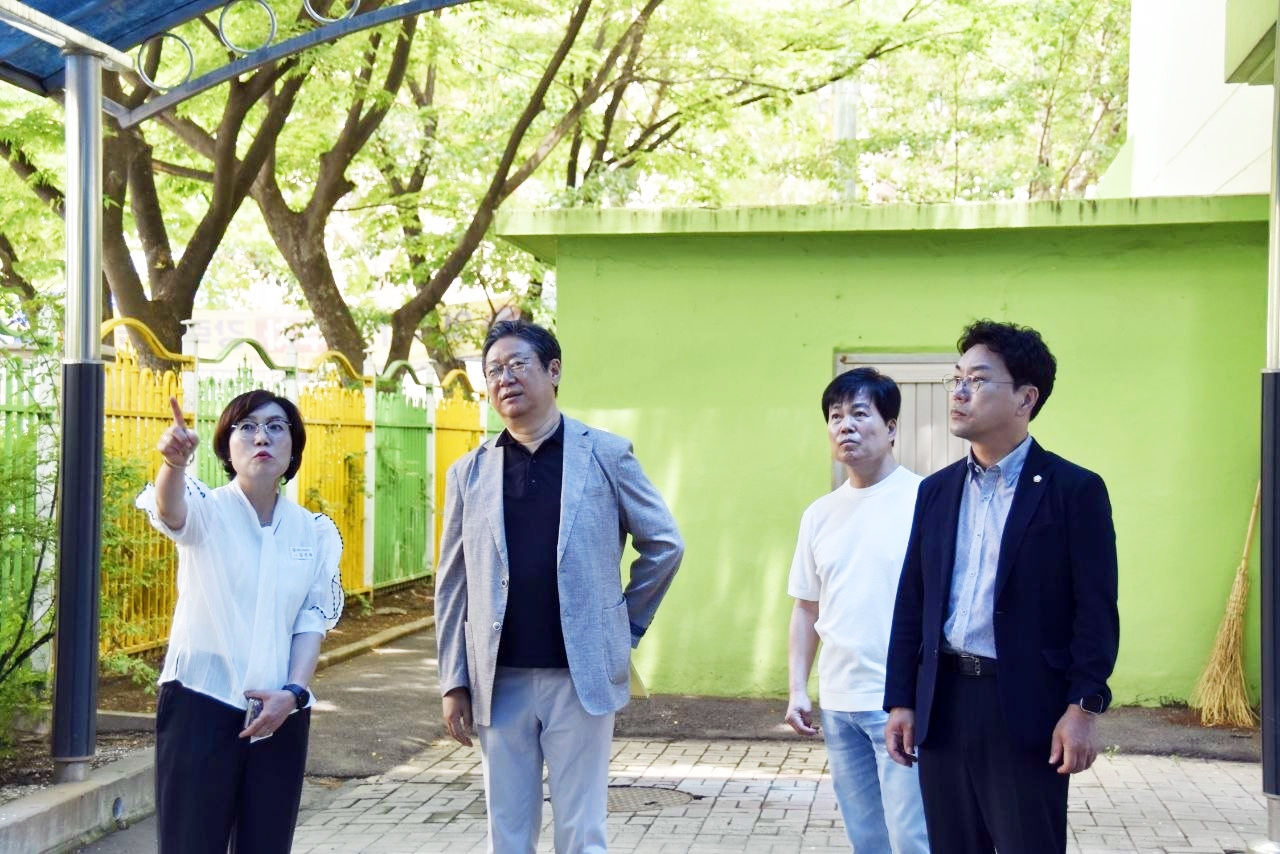 황희 국회의원, 양천구 진명여고·신서초 현장 간담회 개최