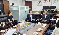장상기 시의원, 수명초·중학교 잇따라 방문…교육현장 목소리 청취